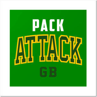 Pack Attack Football Posters and Art